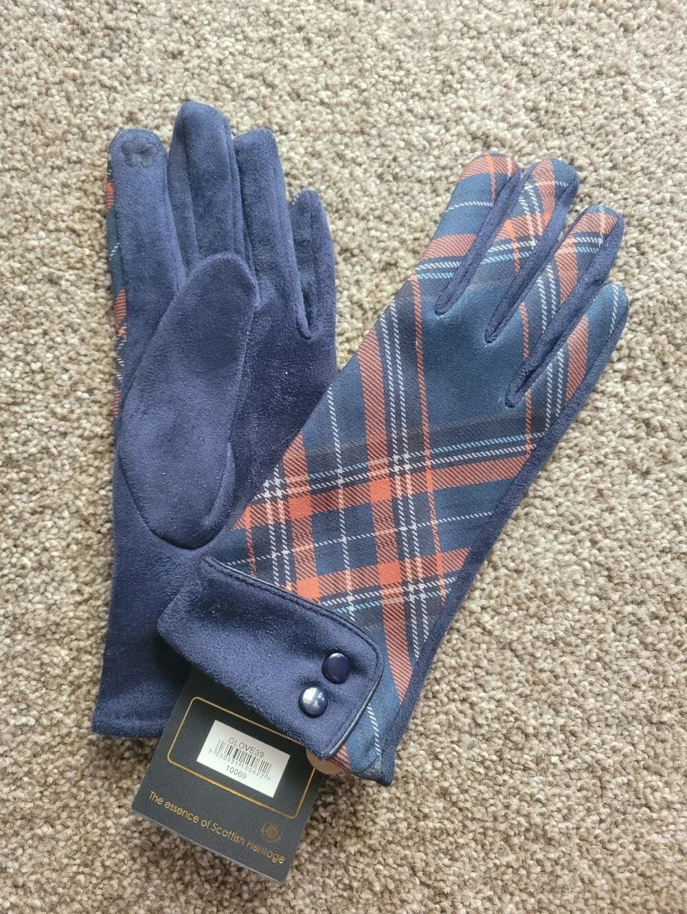 Tartan Gloves - NWT
